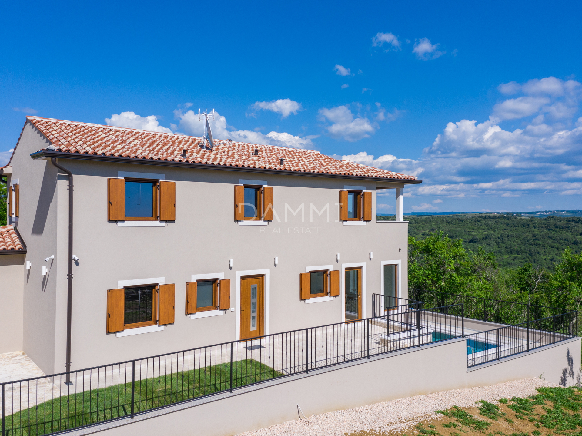 ISTRIEN, BUJE - Wunderschöne Villa mit Blick auf das Meer und die Natur